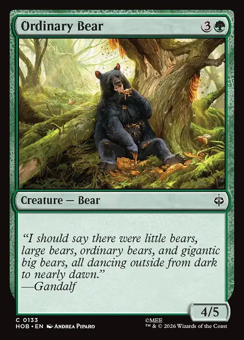 HOB-133 Ordinary Bear | Common (EN)