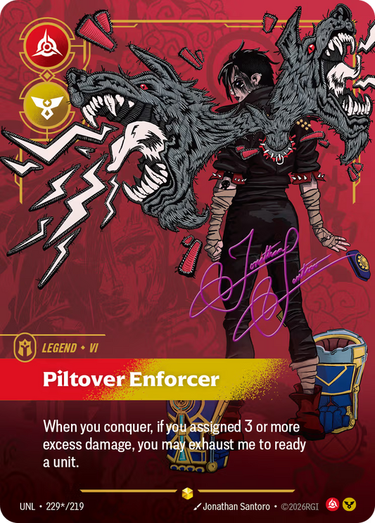 UNL-229*/219 Vi - Piltover Enforcer (Signature) | Showcase
