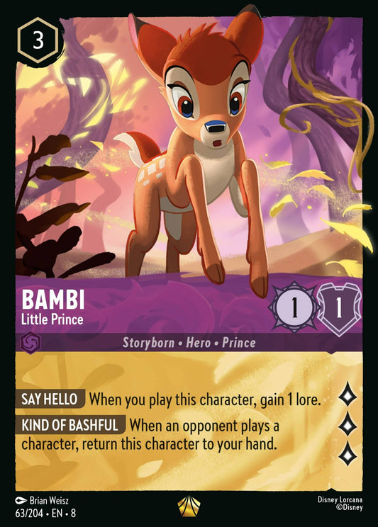Set 8-063 | Bambi - Little Prince | Legendary