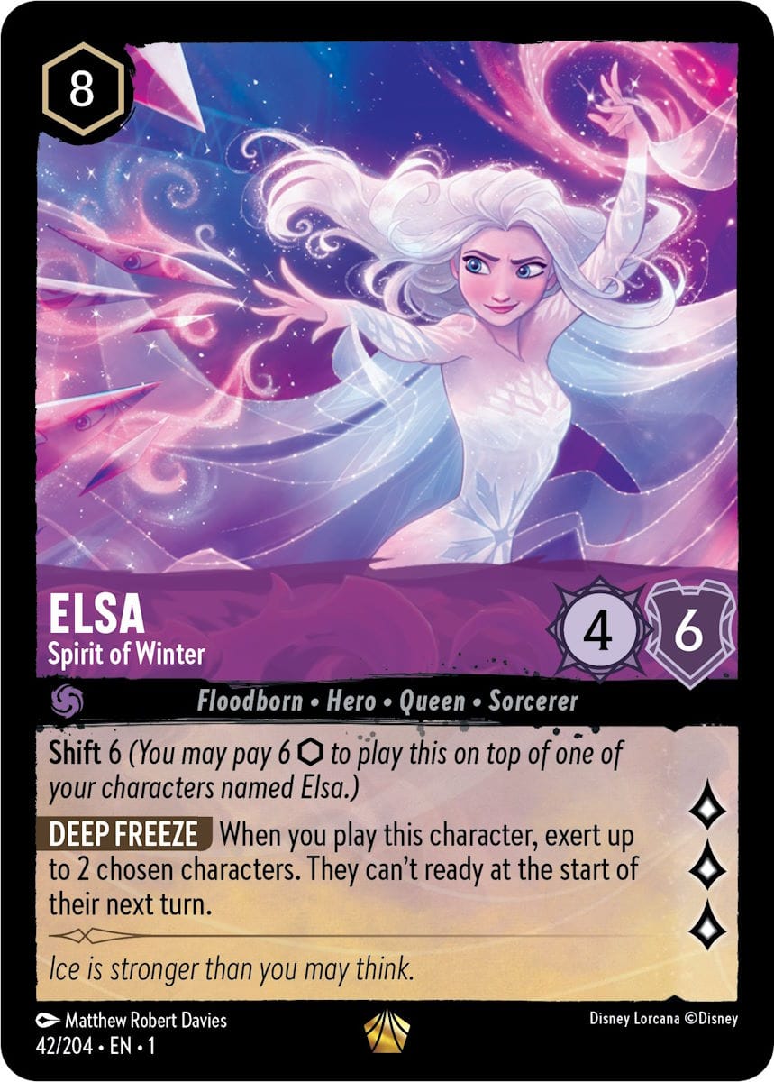 Set 9-043 | Elsa - Spirit of Winter | Legendary