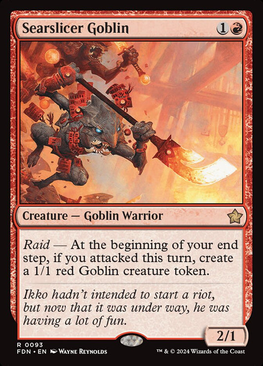 FDN-0093 | Searslicer Goblin | EN  | - | Foil