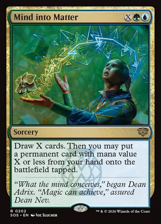 SOS-202 Mind into Matter -EN- R (Foil)