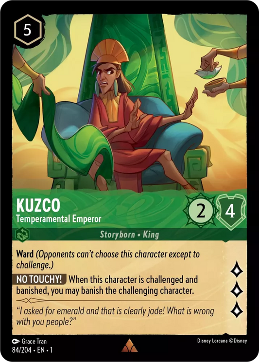Set 1-084 | Kuzco - Temperamental Emperor |  Rare