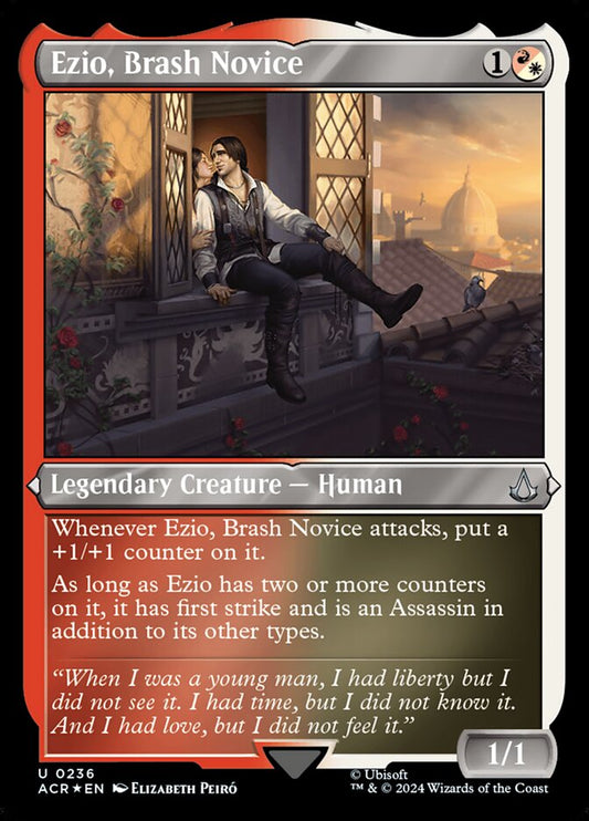 EN | Ezio, Brash Novice | Foil | ACR-236
