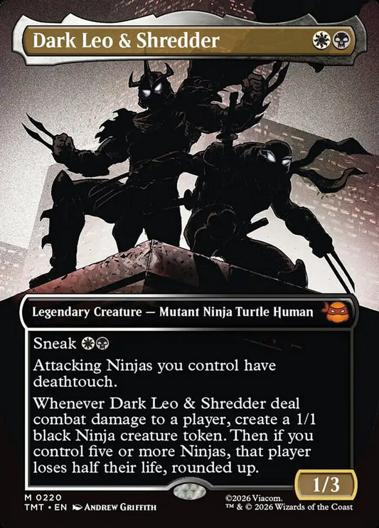 TMT-220 Dark Leo & Shredder | Mythic (EN)