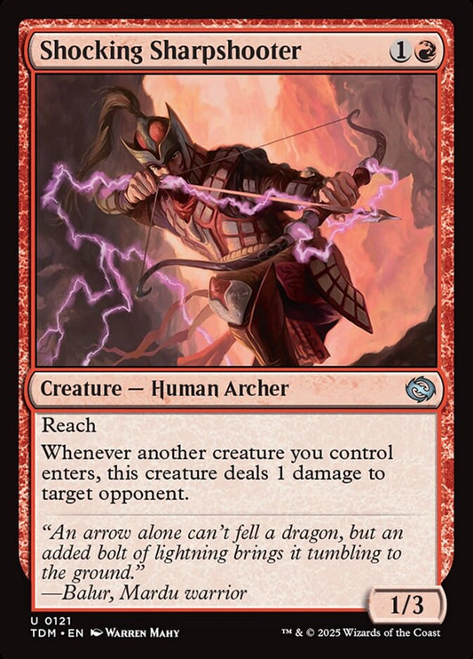TDM-0121 | Shocking Sharpshooter | EN  | - | Non-Foil