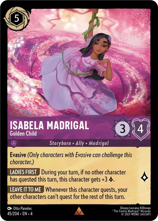 Set 4-045 | Isabela Madrigal - Golden Child | Rare