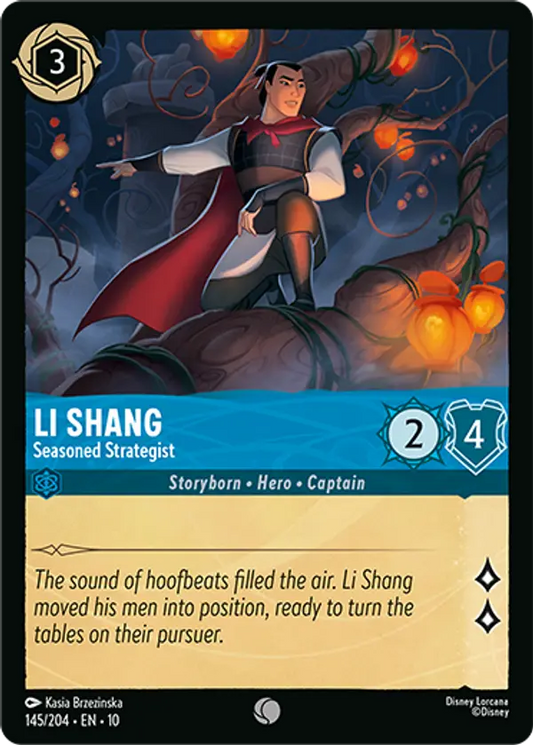 Set 10-145 | Li Shang - Seasoned Strategist | Common