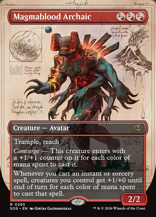 SOS-295 Magmablood Archaic -EN- R (Foil)