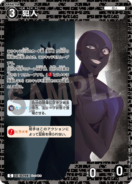 B02088 / 0249 | 犯人  | C
