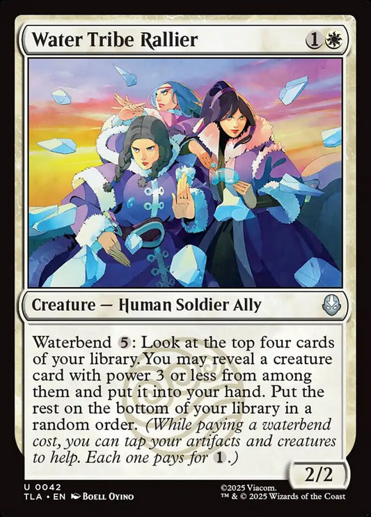 TLA-0042 | Water Tribe Rallier | EN  | - | Foil