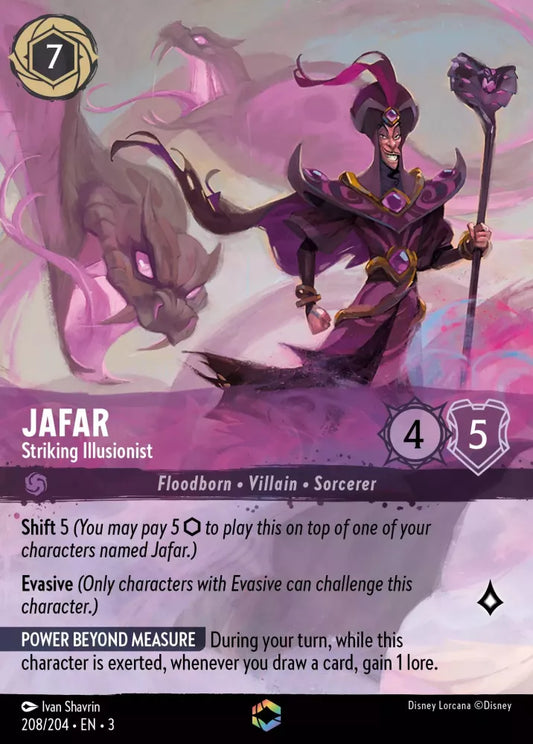 Set 3-208 | Jafar - Striking Illusionist | Enchanted