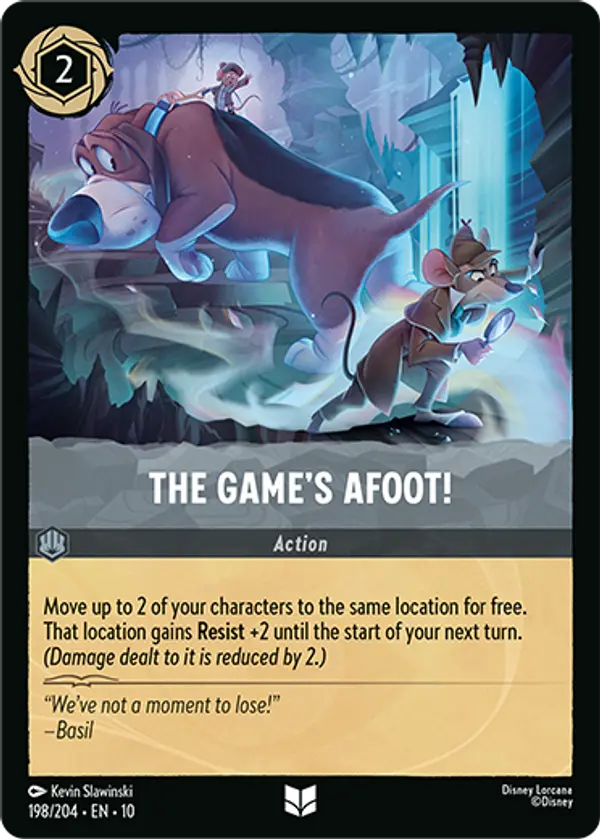 Set 10-198 | The Game's Afoot! | Uncommon