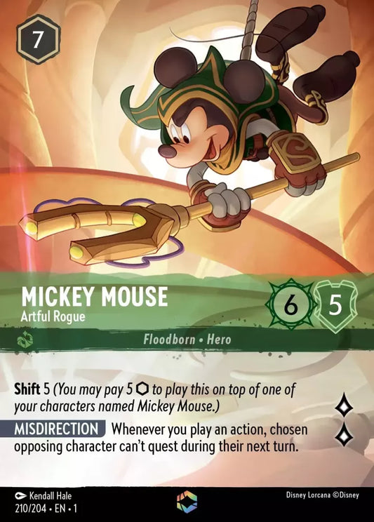 Set 1-210 | Mickey Mouse - Artful Rogue |  Enchanted