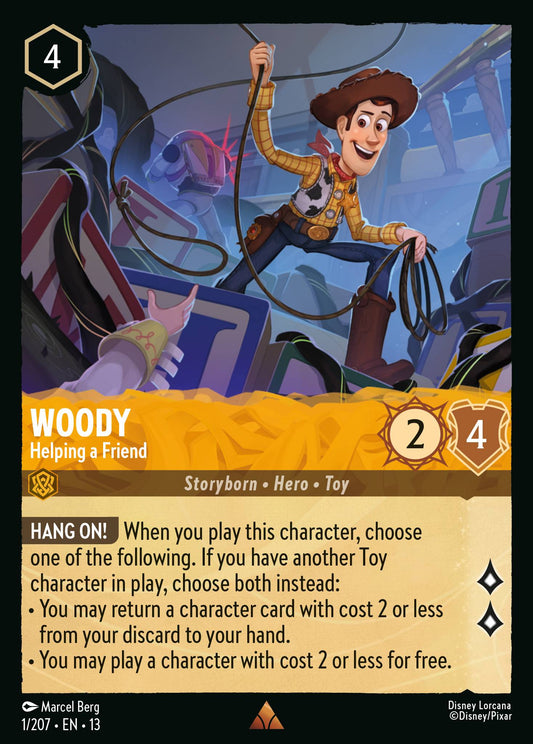 Set 13-1 Woody - Helping a Friend | Rare