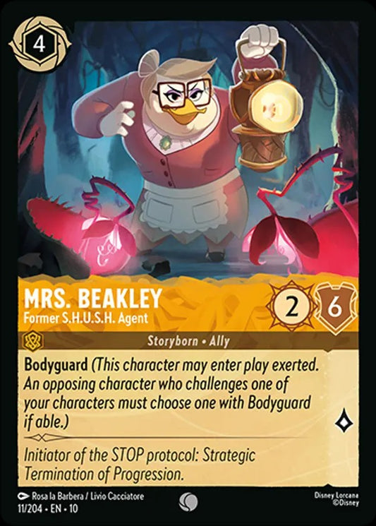 Set 10-011 | Mrs. Beakley - Former S.H.U.S.H. Agent | Common