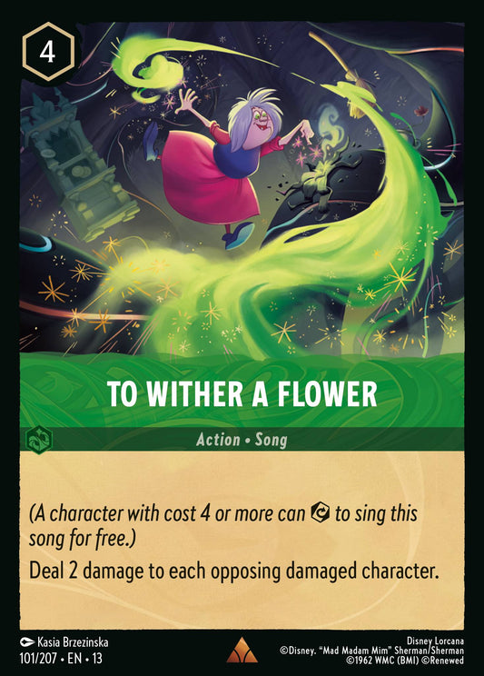 Set 13-101 To Wither a Flower | Rare