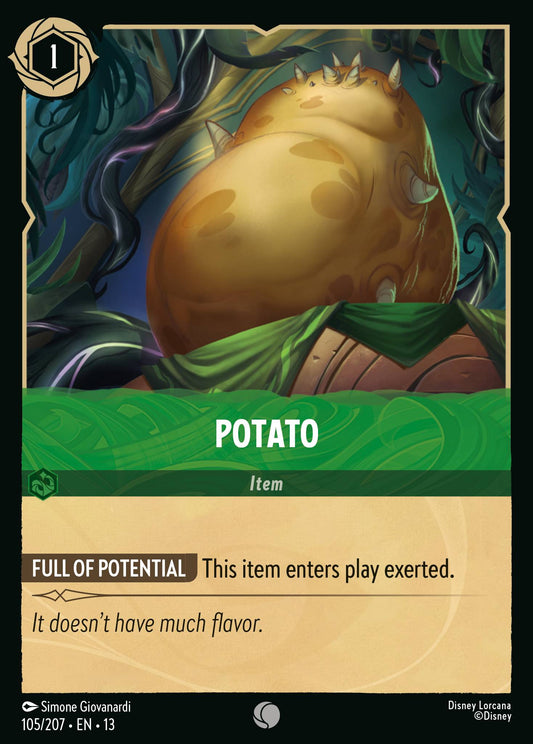 Set 13-105 Potato | Common