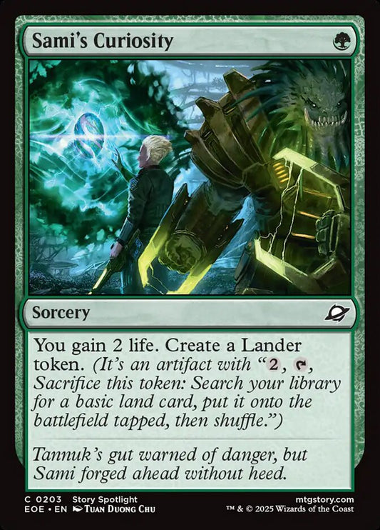 EOE-0203 | Sami's Curiosity | EN  | - | Foil