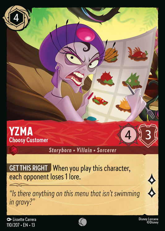 Set 13-110 Yzma - Choosy Customer | Common