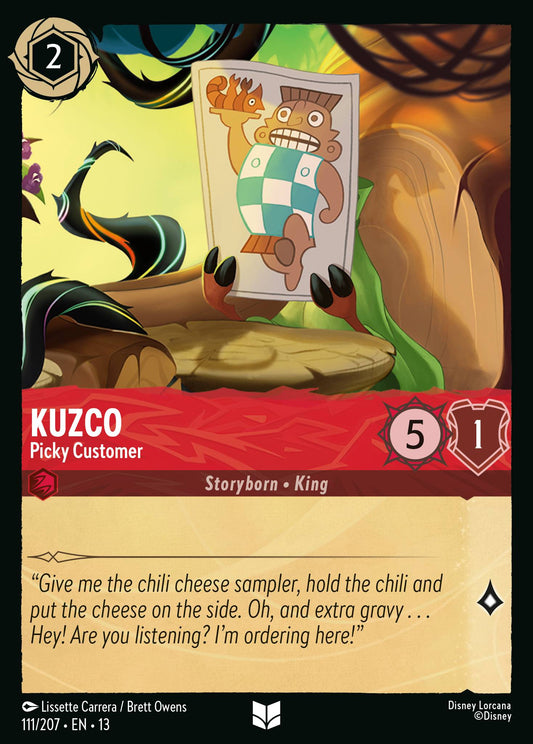 Set 13-111 Kuzco - Picky Customer | Uncommon