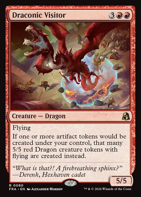 FRA-080 Draconic Visitor | Rare (EN)