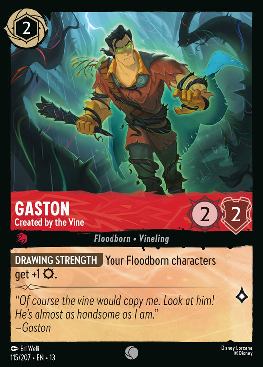 Set 13-115 Gaston - Created by the Vine | Common