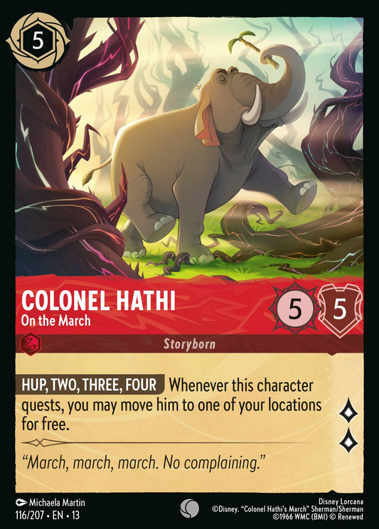 Set 13-116 Colonel Hathi - On the March | Common