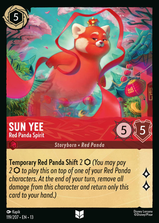 Set 13-119 Sun Yee - Red Panda Spirit | Uncommon