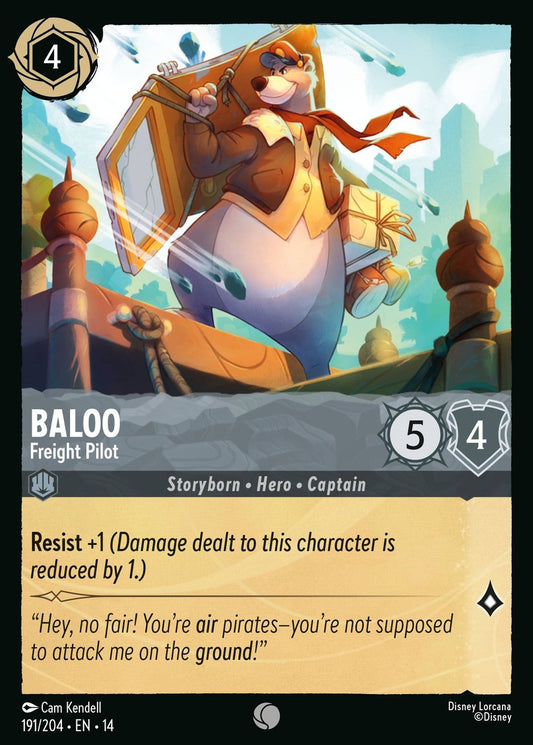 Set 14-191 Baloo - Freight Pilot | Common
