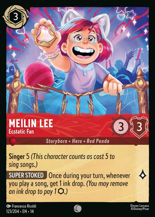 Set 14-123 Meilin Lee - Ecstatic Fan | Common