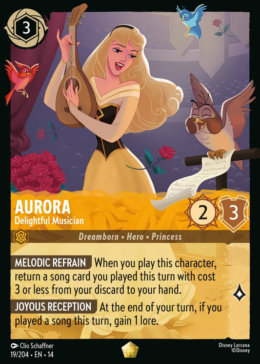 Set 14-19 Aurora - Delightful Musician | Legendary
