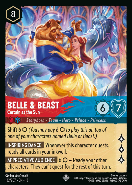 Set 13-132 Belle & Beast - Certain as the Sun | Super Rare