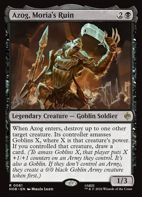 HOB-061 Azog, Moria's Ruin | Rare (EN)