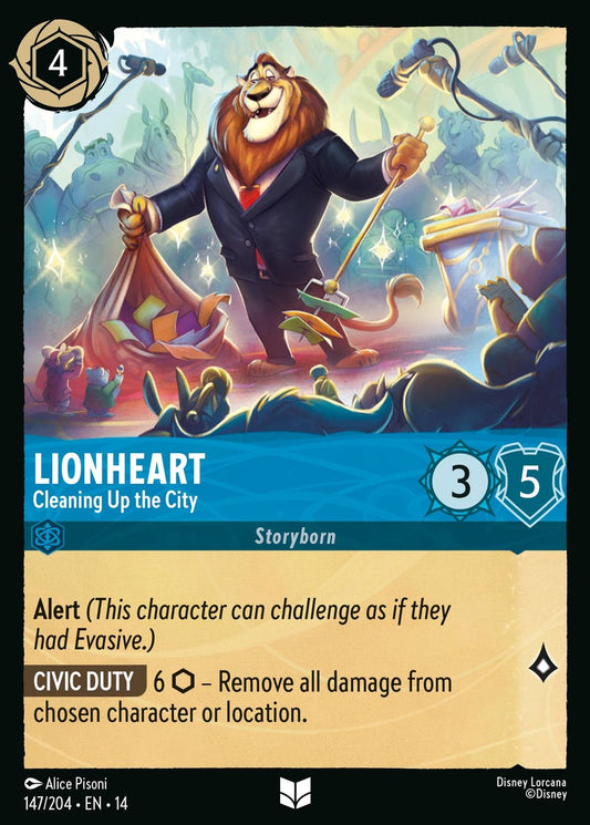 Set 14-147 Lionheart - Cleaning Up the City | Uncommon
