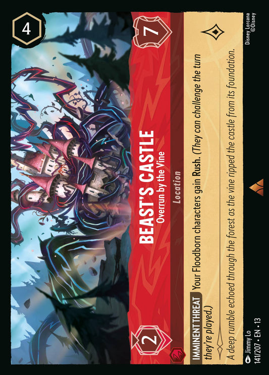 Set 13-141 Beast's Castle - Overrun by the Vine | Rare