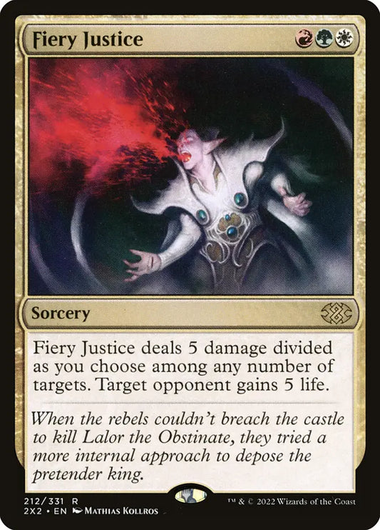 2X2-212 Fiery Justice | Rare (EN)