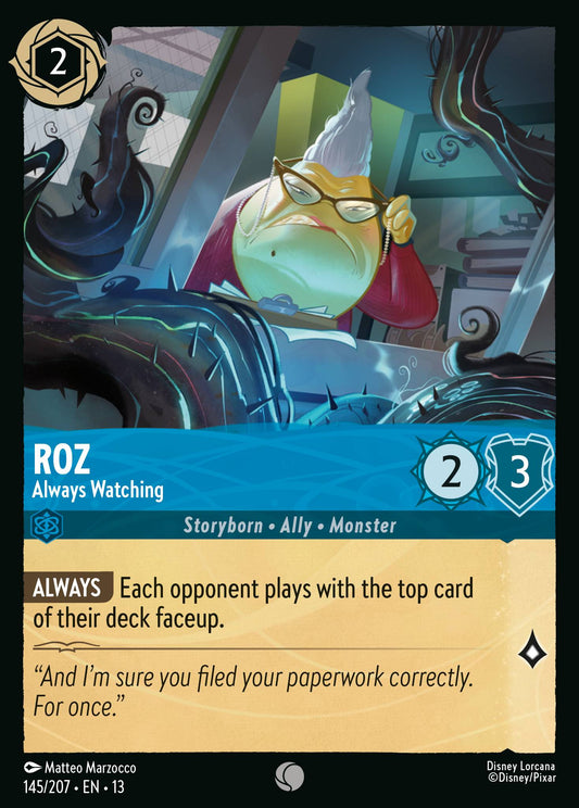 Set 13-145 Roz - Always Watching | Common
