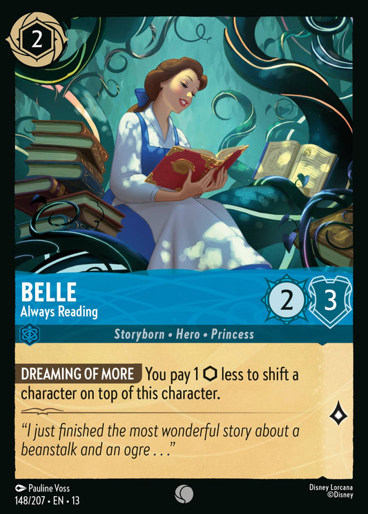 Set 13-148 Belle - Always Reading | Common
