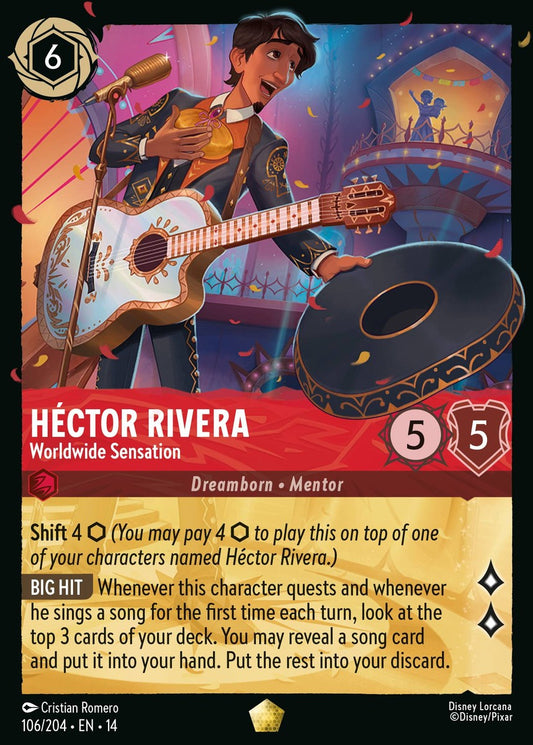 Set 14-106 Hector Rivera - Worldwide Sensation | Legendary