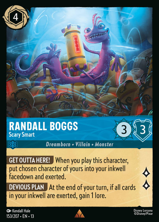 Set 13-153 Randall Boggs - Scary Smart | Rare