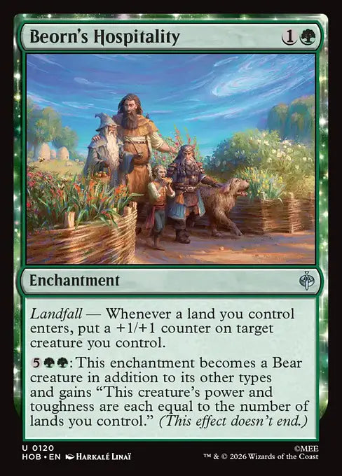 HOB-120 Beorn's Hospitality | Uncommon (EN)