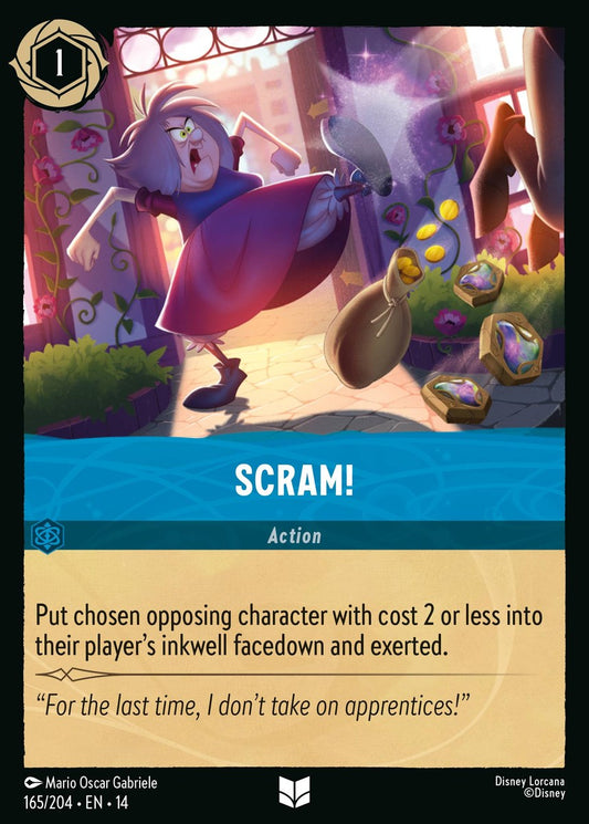 Set 14-165 Scram! | Uncommon