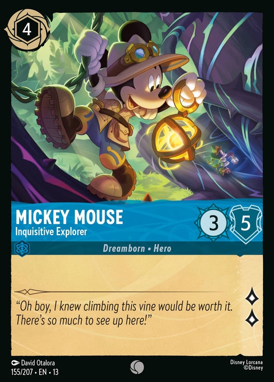 Set 13-155 Mickey Mouse - Inquisitive Explorer | Common