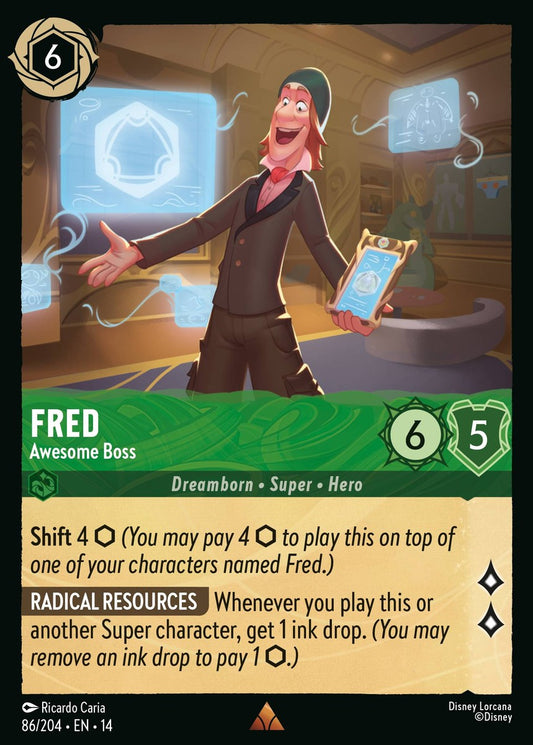 Set 14-86 Fred - Awesome Boss | Rare