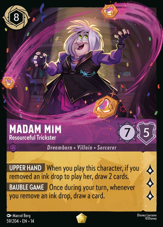 Set 14-59 Madam Mim - Resourceful Trickster | Legendary