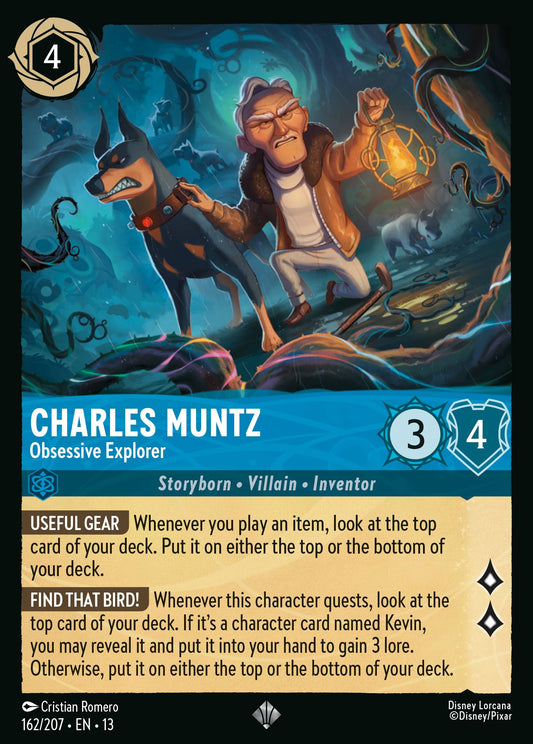 Set 13-162 Charles Muntz - Obsessive Explorer | Super Rare