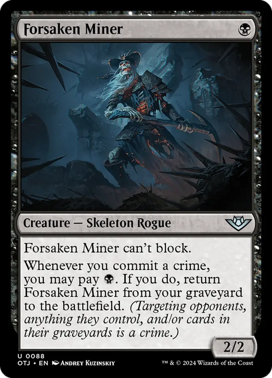 OTJ-088 Forsaken Miner | Uncommon (EN)