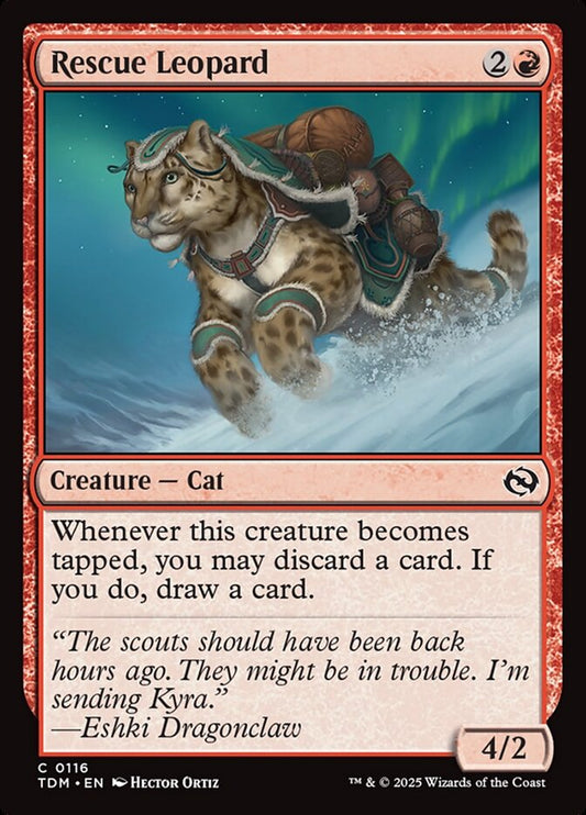 TDM-0116 | Rescue Leopard | EN  | - | Foil