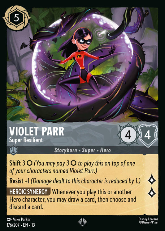 Set 13-176 Violet Parr - Super Resilient | Super Rare